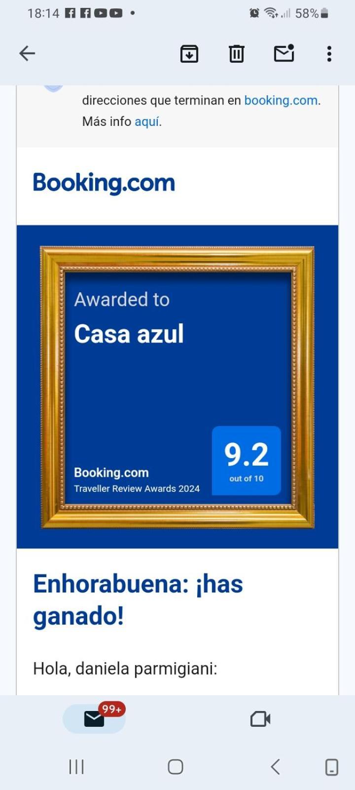 شقة Casa Azul كوستا دي أنتيجوا المظهر الخارجي الصورة